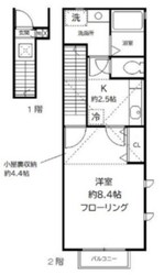 デザインコート大崎の物件間取画像